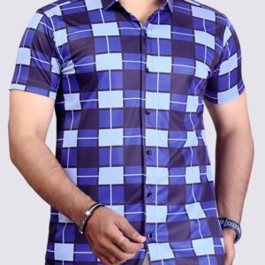 Men Regular Fit Checkered Casual Shirt