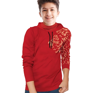 Boys Printed Cotton Blend T Shirt